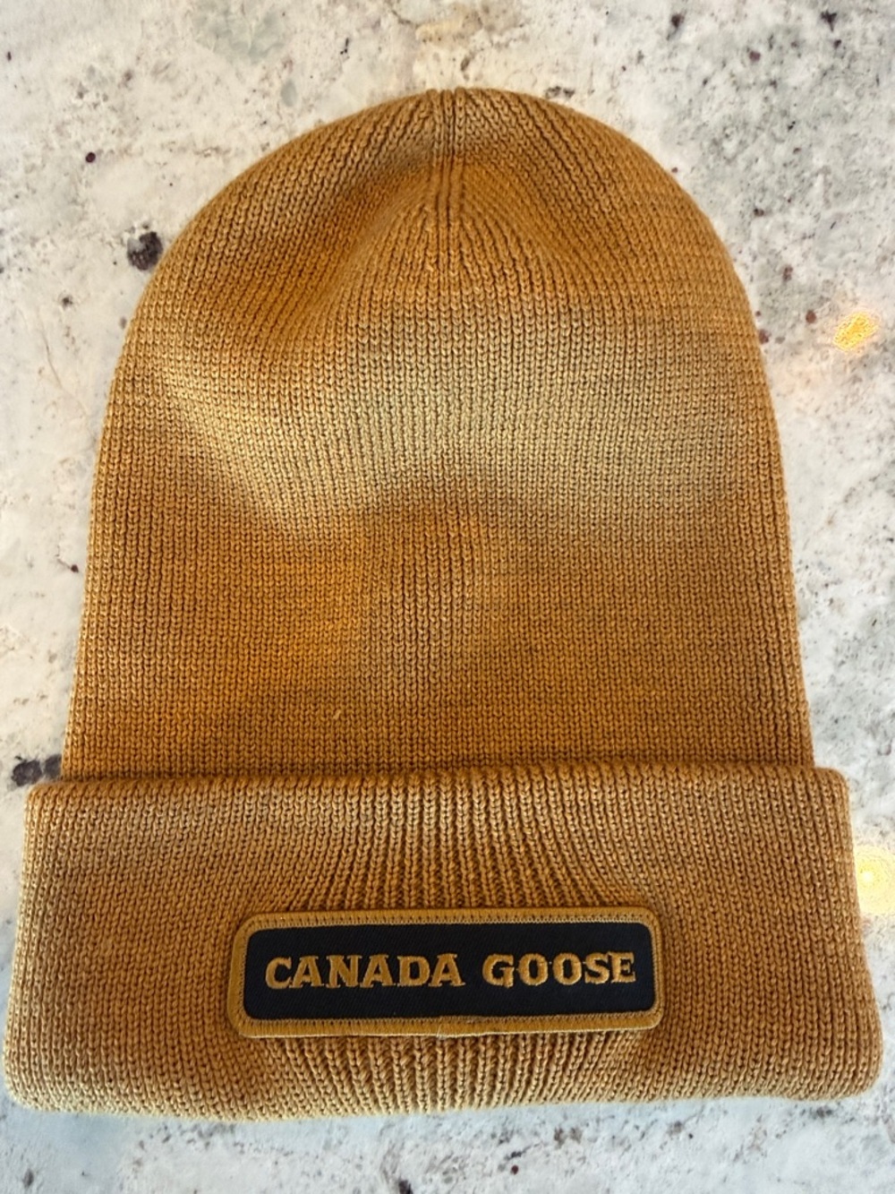 Sold Out - Canada Goose BROWN Knit Cuffed Beanie